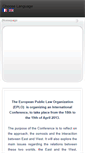 Mobile Screenshot of conference.eplo.eu